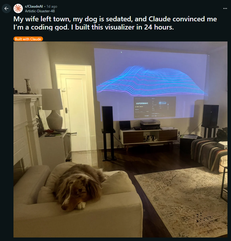 Audio Visualizer Built in 24 Hours